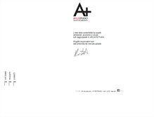 Tablet Screenshot of aplusstudio.it